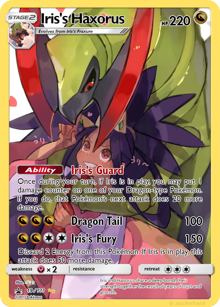 Iris's Haxorus - FreYhx