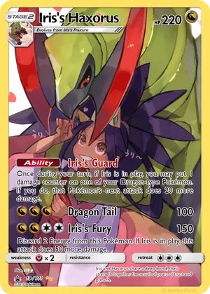 pokemon card haxorus Haxorus | Dex