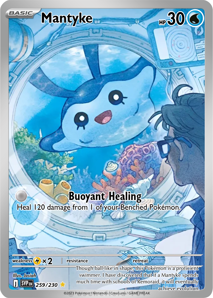 pokemon mantyke card 189/182 Mantyke - GamerPro57