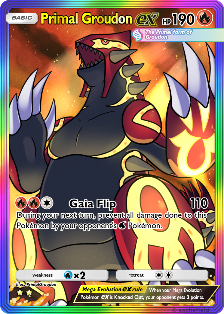 pokemon card groudon gx Ghost Groudon looks TOO GOOD This has to be one ofy all time favorite groudon  cards that ive sunbleached. Even moreso than the og team magmas groudon!  The card looks natural overall