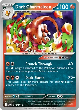 dark charmeleon pokemon card Pokemon Dark Charmeleon 32 Team Rocket 1St Edition