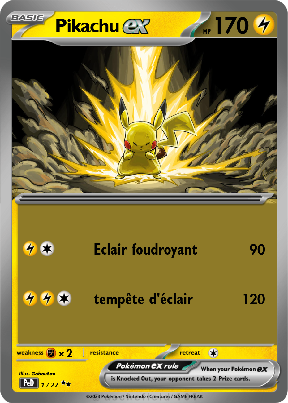 Pikachu - GobouSan