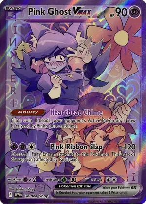 pokemon ghost energy card Special Set - Wash Energy 165/185 - Sun Moon Vivid Voltage discard this card.) Pink Ghost - Golden_reset