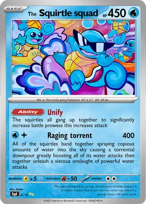 squirtle squad pokemon card I've waited too long for this day. Squirtle Squad represent! : r/PokemonTCG