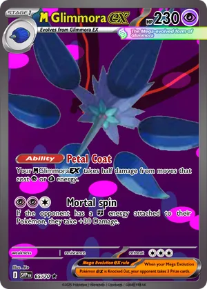 glimmora pokemon card 126/193 - Paldea Evolved - Evolution Set - 3 Lot RarityDouble Rare Hit Points270 HP Formnull 126/193 Glimmora (Reverse Holo) -