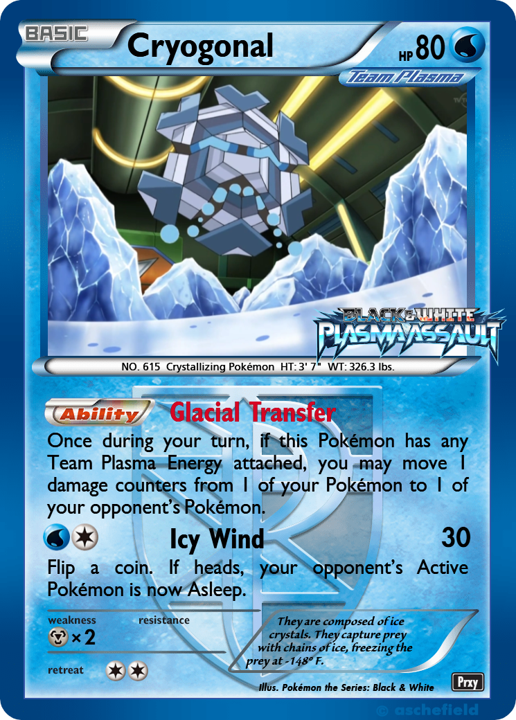 cryogonal pokemon card Cryogonal
