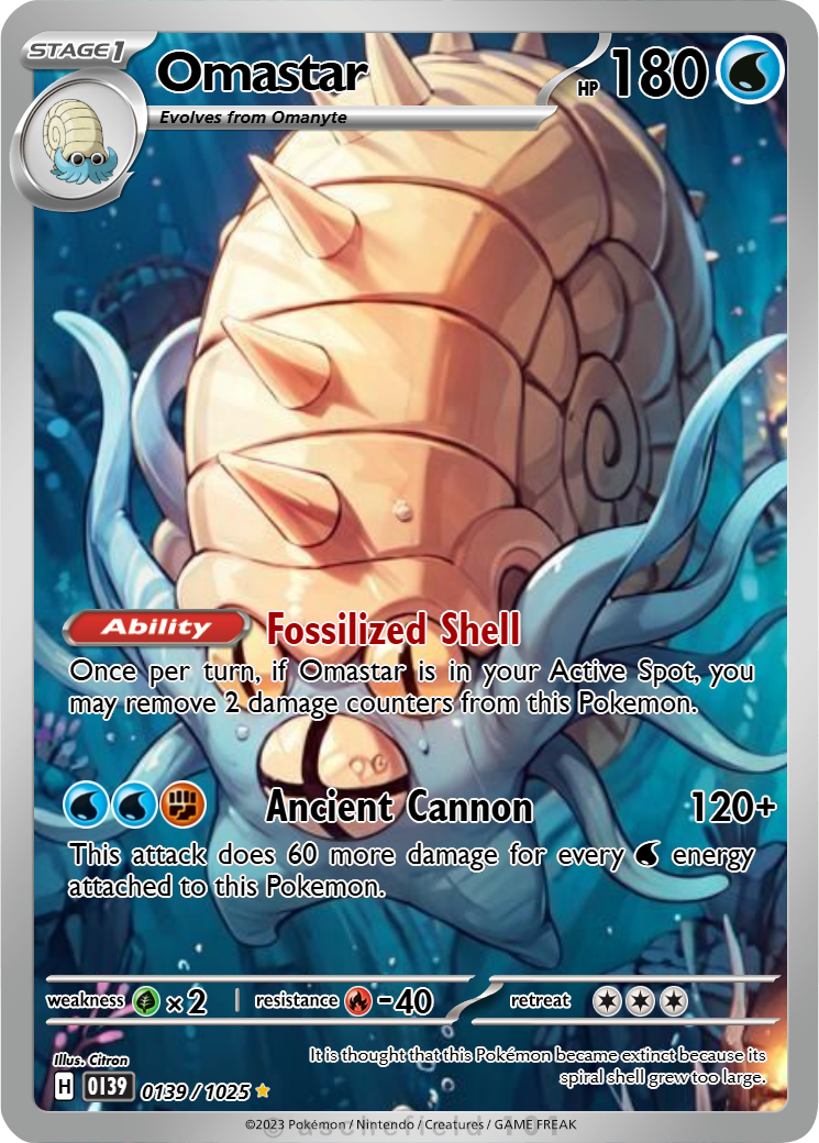 pokemon card omastar 027/052 Delta Species Holo Rare 2006 NM Japanese You cant add more than 20 damage in this way Omastar 139/165 - Omanyte -