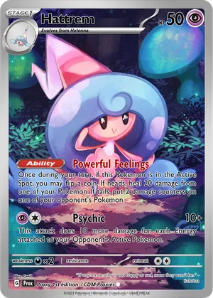 hattrem pokemon card value Hattrem