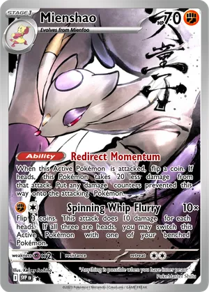 mienshao pokemon card Mienshao | Battle Styles