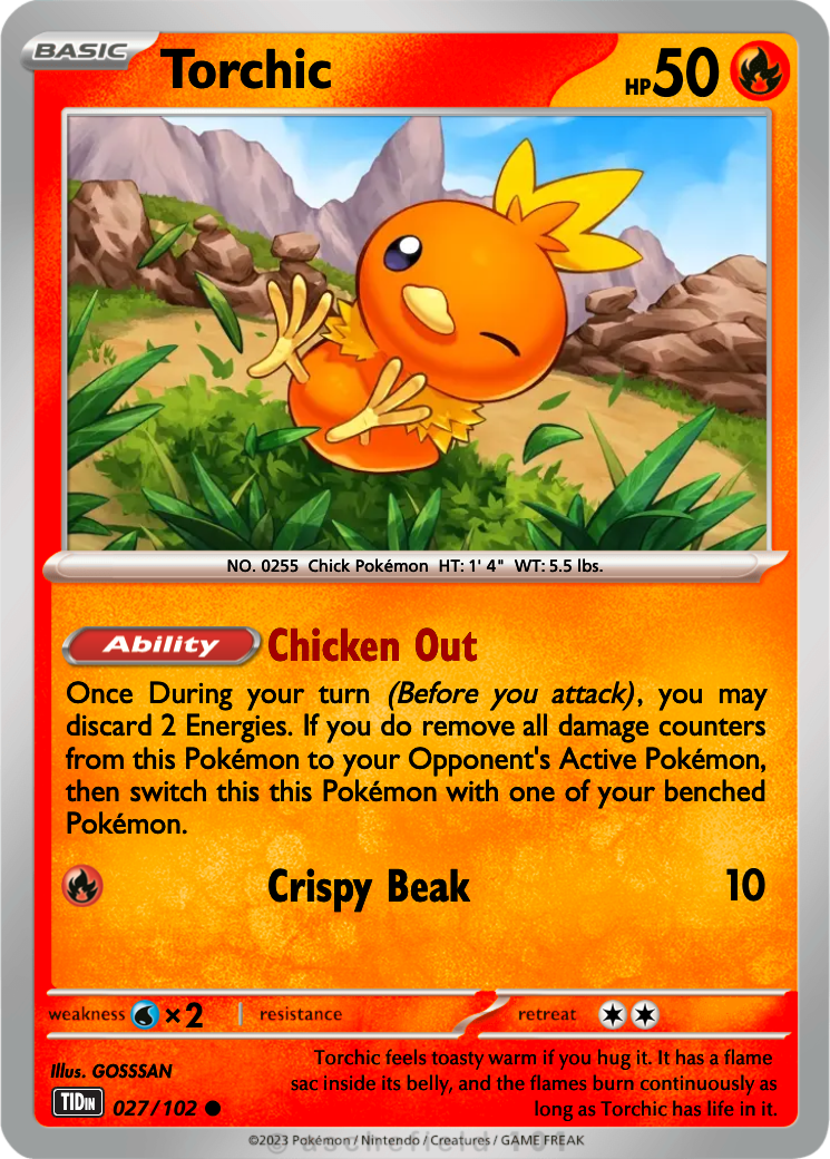 Torchic - Halley