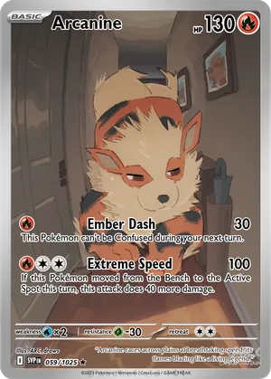 arcanine pokemon card gx by Dasadles-PKMN on DeviantArt Single Card Age Group Arcanine ex SR 092/078 sv1V