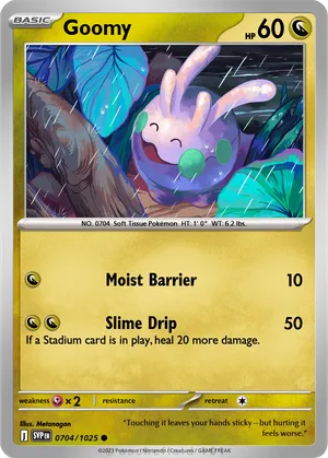 goomy pokemon card Custom, Holographic, Glossy, Pocket TCG Handcrafted Pokmon Cards