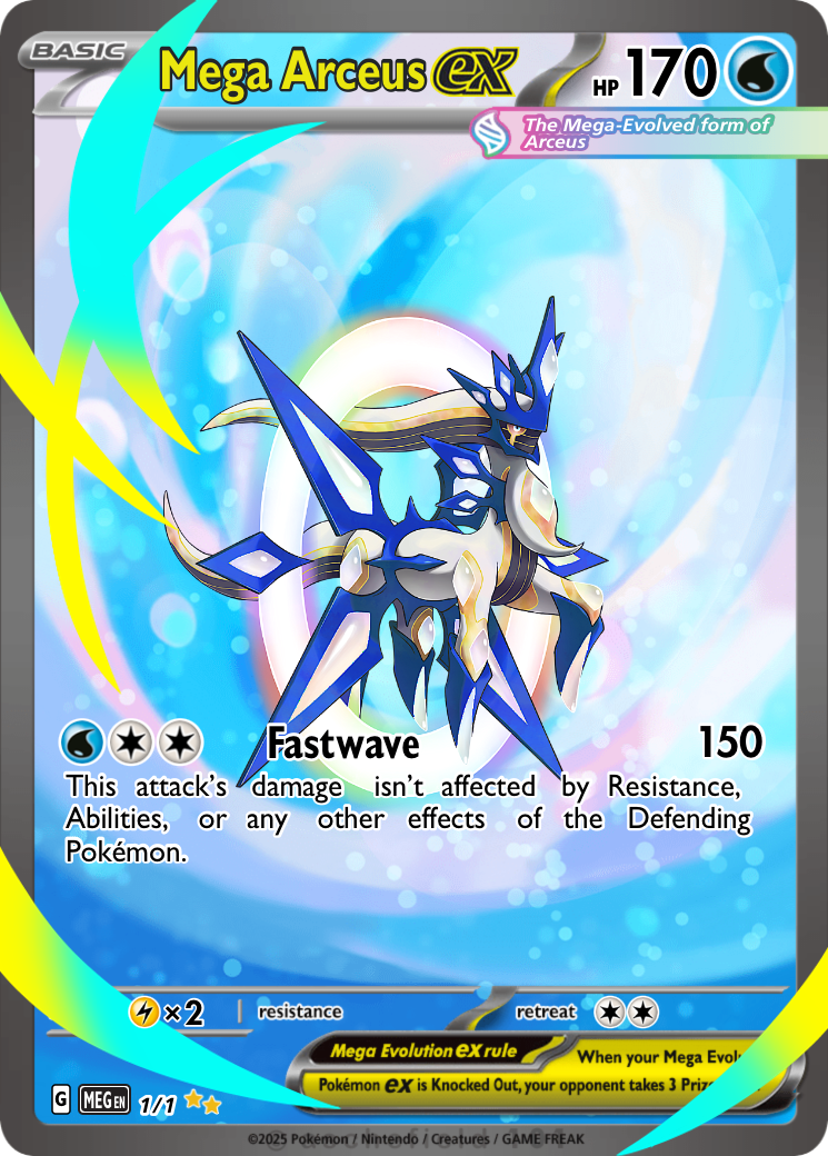 mega arceus pokemon card New Pokmon Arceus VMax HP10000 Red Metal Card Gigantamax