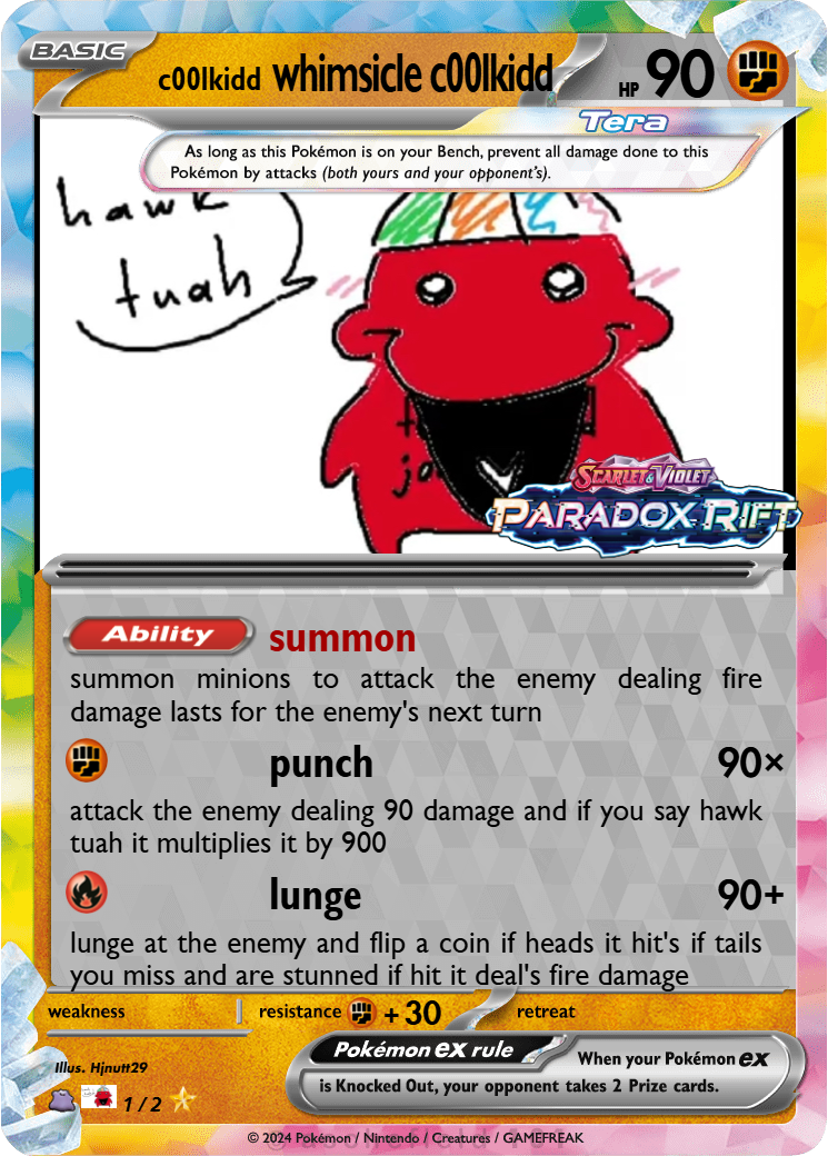 1999 trainer pokemon card Does anyone have a spare 1999 Pokmon Super Secret Battle "No. 1 Trainer"  card? Asking for a friend. One in mint condition is currently up for  auction and is expected to fetch