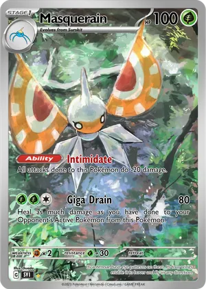 masquerain pokemon card Masquerain - POP Series 1
