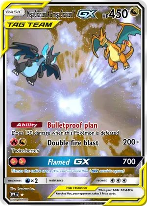 charizard pokemon card 200 damage - Shining (107) - Neo Destiny Unbroken Bonds Type Mega Charizard X & mega