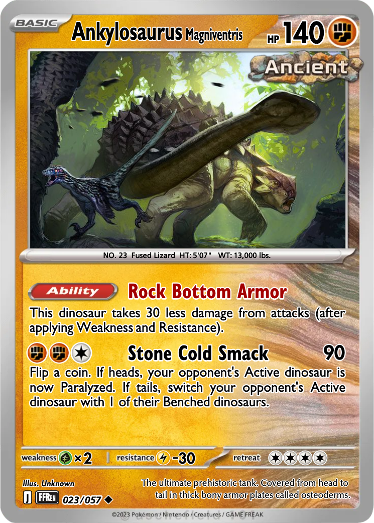 pokemon dinosaur cards Dinosaur pokemon cards