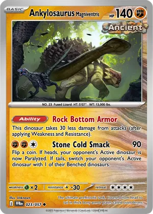 pokemon dinosaur cards Dinosaur pokemon cards