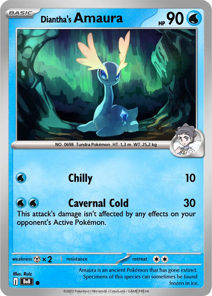 amaura pokemon cards Amaura (27/131) [Sun & Moon: Forbidden Light] Heavily Played Reverse Holofoil