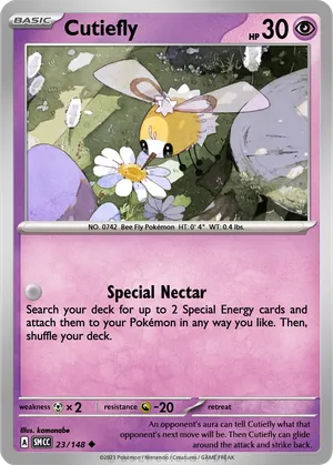cutiefly pokemon card Cutiefly 075/162 NM / M - Temporal Forces Pokemon Card