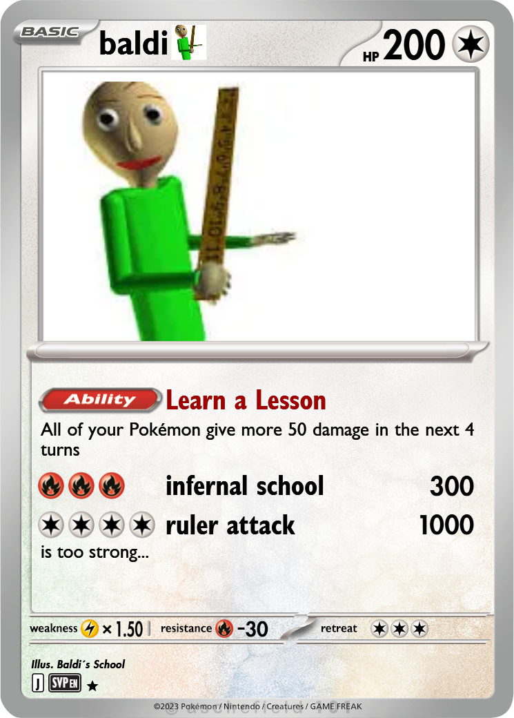 baldi - JPokemon