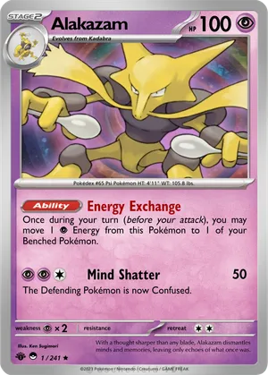 alakazam shiny pokemon card EX (075) 2024 Korean Sv4a-Shiny Treasure EX Encased in a durable acrylic holder to highlight the vibrant artwork of this fan The Most Valuable Alakazam Pokemon