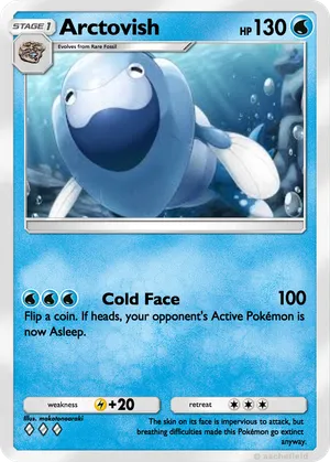 arctovish pokemon card Arctovish - SWSH03: Darkness Ablaze