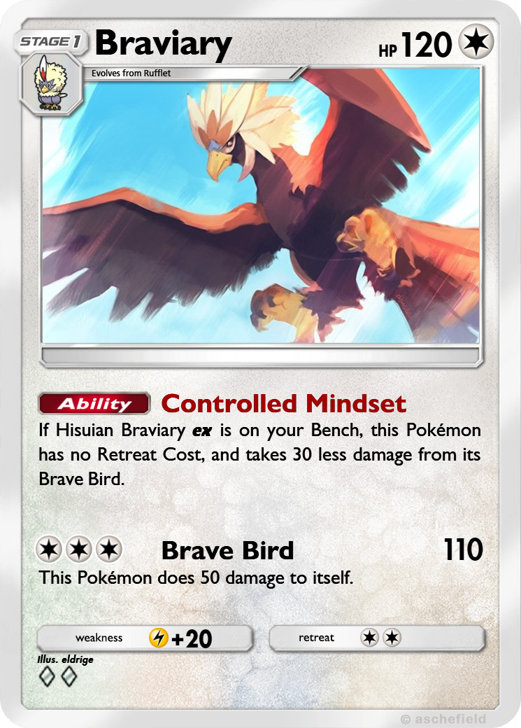 pokemon card braviary 153 - SV08 Surging Sparks Evolves from Rufflet Type Pokemon Trading Card Game CP2