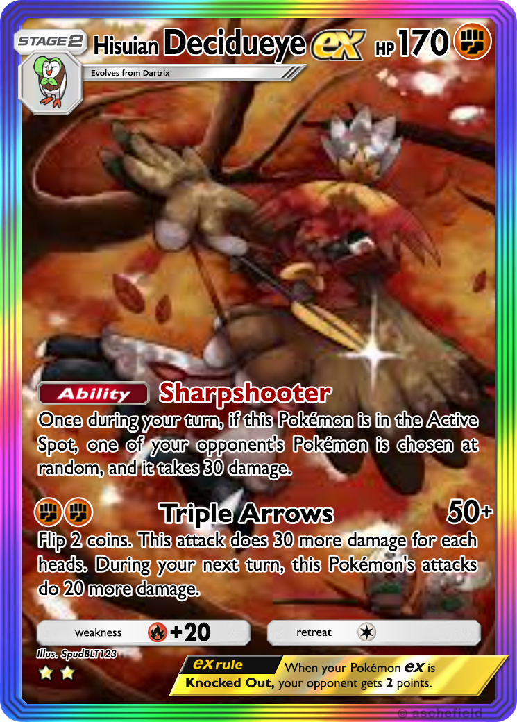 hisuian decidueye pokemon card TCG Stage 2 Hisuian Decidueye V - Pokemon