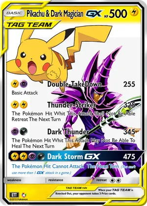 dark pikachu pokemon card Tokyo Snack Box Evolves from null Type Pikachu - Holofoil Black and