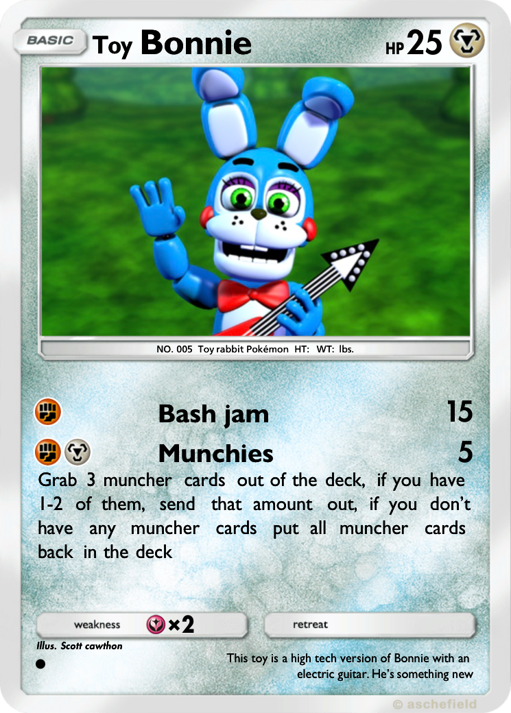 bonnie pokemon card Personalized Back to School Card, Custom Anime Style Student G During this turn Pokemon Bonnie 1613