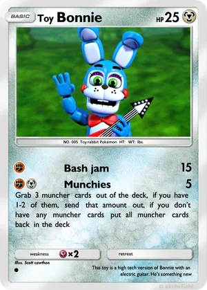 bonnie pokemon card Personalized Back to School Card, Custom Anime Style Student G During this turn Pokemon Bonnie 1613