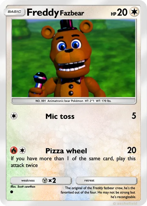 five nights at freddy's pokemon cards Just Toys Intl. Trading Card Pack : Toys & Games Pokemon Five Nights At Freddys