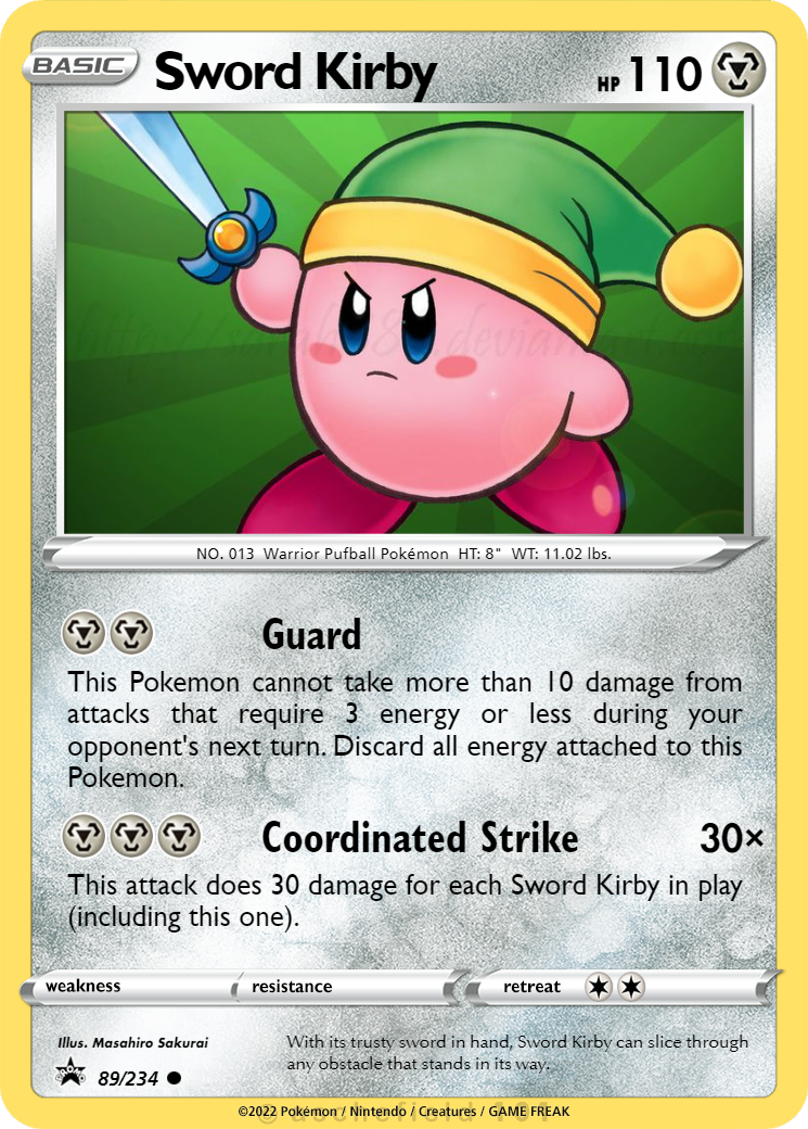 kirby pokemon card Nintendo Blue Playing Cards : Toys & Games Making a bunch of Kirby