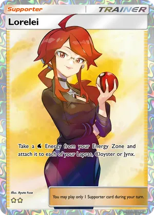 lorelei pokemon card Why did they do Lorelei in like this? : r/PokemonTCG