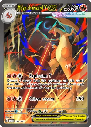 mega charizard y pokemon card Mega Charizard Y card confirmed for Ascended Heroes, will blow the crap out of PF's gold zard : r/PokeInvesting