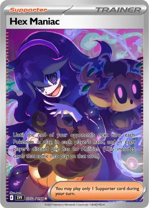 hex maniac pokemon card full art Thinking of grading or selling my Hex Maniac full art secret rare in Japanese : r/PokeInvesting
