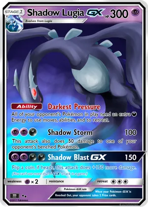 pokemon dark lugia card Pokemon XD Gale of Darkness Giant Shadow Lugia Card : r/PokemonTCG
