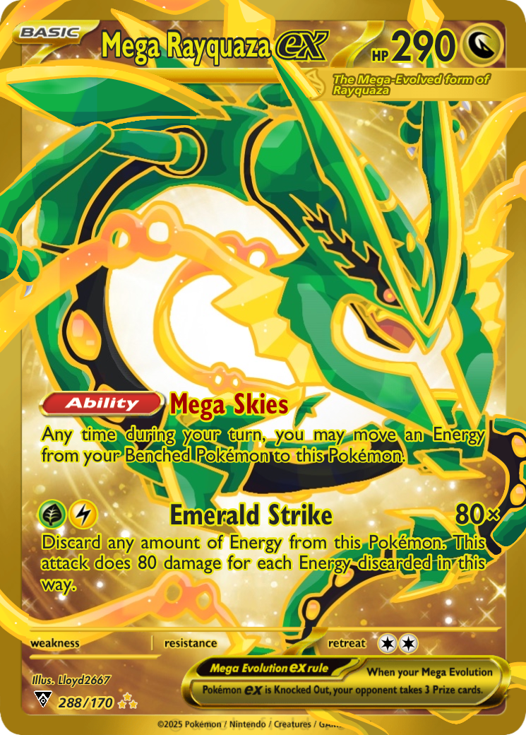 Mega Rayquaza - L2667