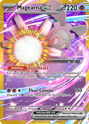 pokemon magearna card TCG - SM7a - 042/060 (C) Rare Card Type Magearna - 107/159 - Pokemon