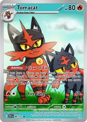 pokemon card torracat Torracat - 21/181 - Uncommon - Reverse Holo - Pokemon Singles Sun & Moon Series POK: Team Up