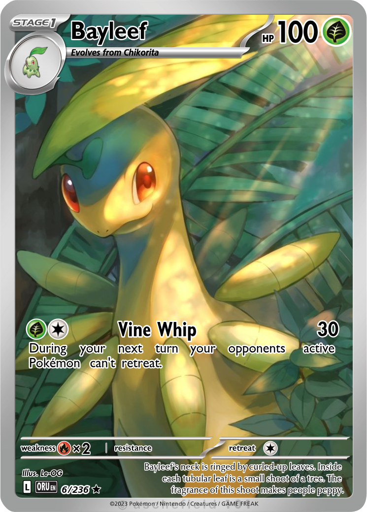 pokemon card bayleef Bayleef 9