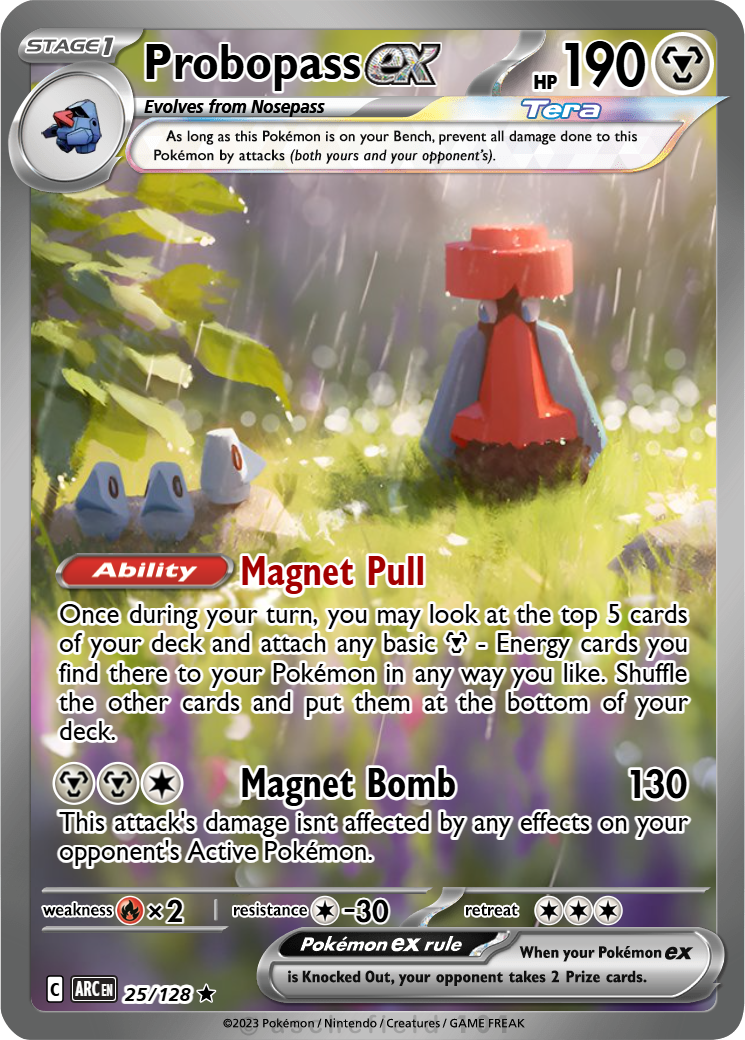 probopass pokemon card value Japanese 052/098 sv10 U TCG [Grass] x2 Retreat Cost Probopass 096/088 Me03: Perfect Order