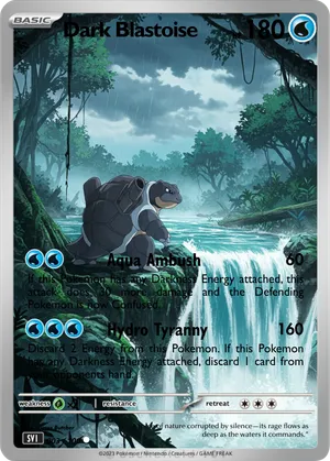 pokemon cards dark blastoise Pokmon TCG Dark Blastoise Team Rocket Unlimited Holo. 3/82