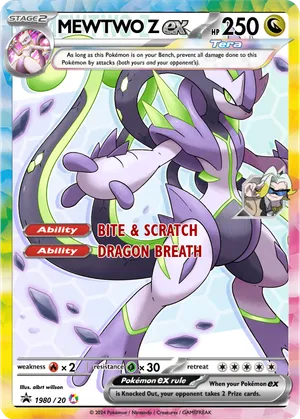 mega mewtwo z pokemon card - Mega-Mewtwo-EX (63/162) - XY Breakthrough This attacks damage isnt affected by Weakness. MEWTWO Z - M9NK