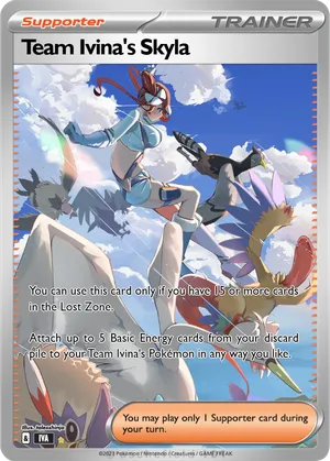 skyla card pokemon Full Art/Skyla (072) 2021 Sword & Shield Shining Fates this card is the perfect way to showcase your collection. Amazon.com: Pokemon - Skyla (149/149)