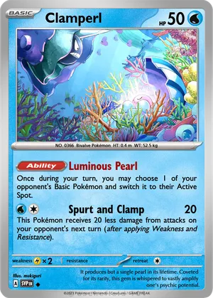 clamperl pokemon card Clamperl | Celestial Storm