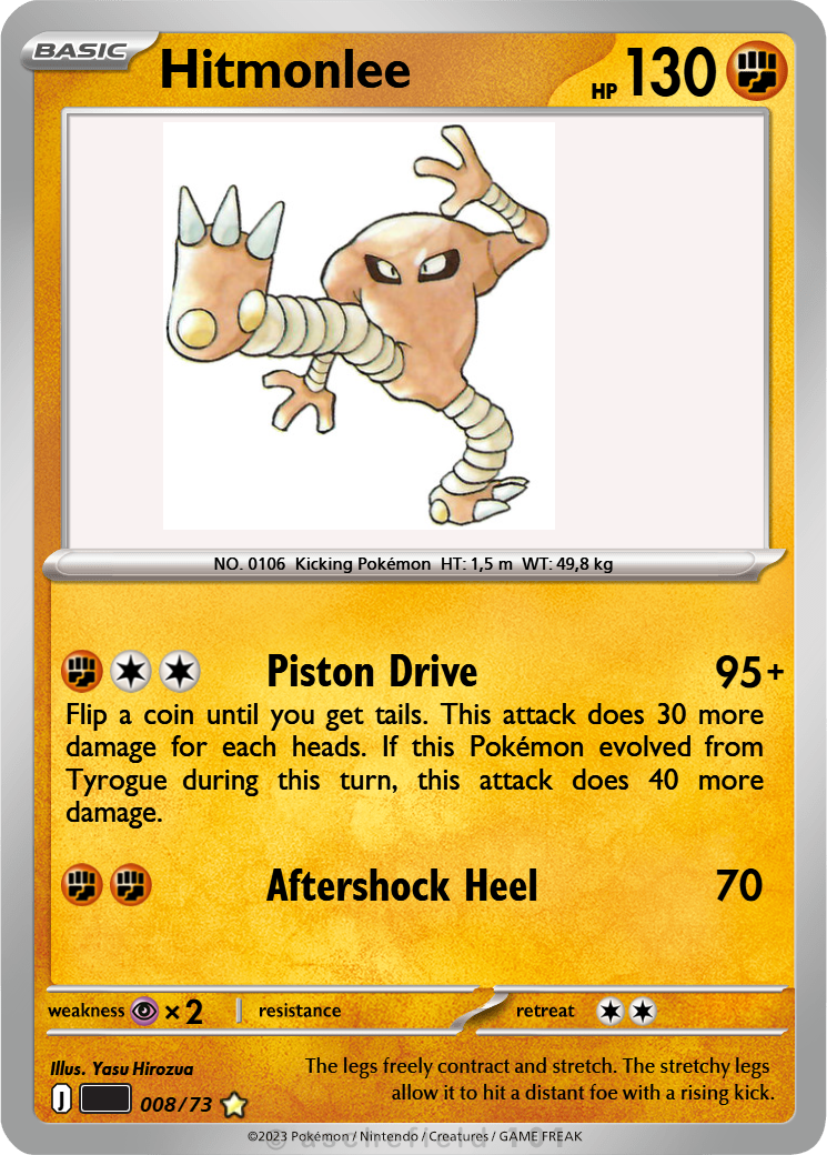 1995 hitmonlee pokemon card value 94/202 Price 2026 Fossil 1st Edition Type Pokmon TCG Hitmonlee Fossil 22