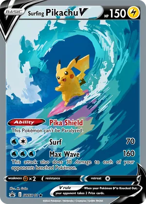 how rare is the surfing pikachu card Pokemon League Black Star Promo #28 PSA 9 Pokmon - 1 Card -