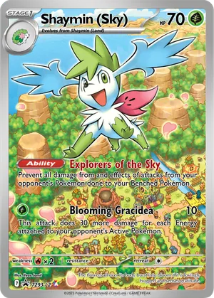 shaymin sky form pokemon card Shaymin Lv.X (Sky Forme) 127/127 Platinum Holo for sale online